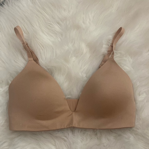 NEW SKIMS Wireless Form T-Shirt Demi Bra Wire-free Tshirt, Nude Clay Size 32C - Picture 5 of 14